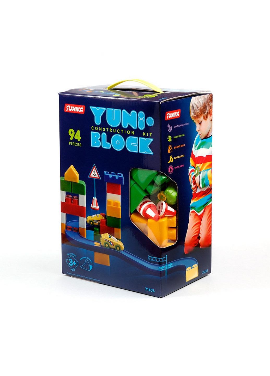 Конструктор дитячий "YUNI-BLOK", 94 деталей Від 3-х років Юника (260514252)