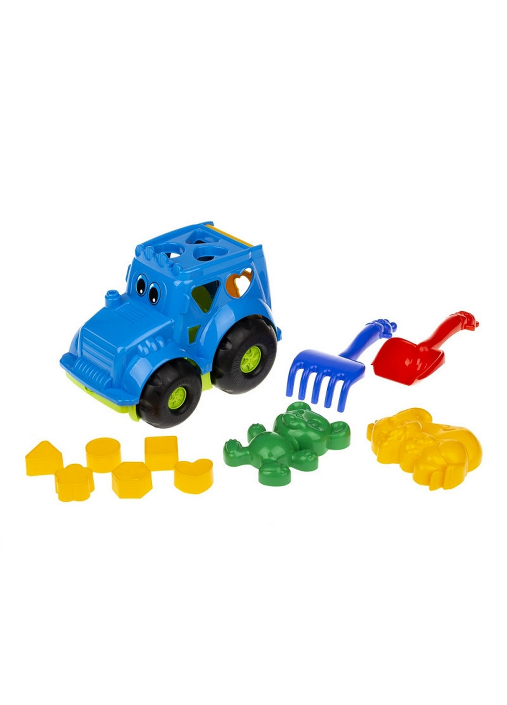 Сортер-трактор "Кузнечик" 15,5х25х21,5 см Colorplast (260512358)