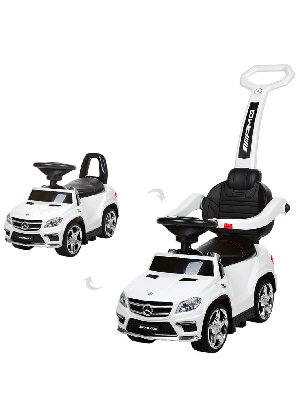 Каталка-толокар 3в1 29х67х36,5 см Metr+ (260514040)