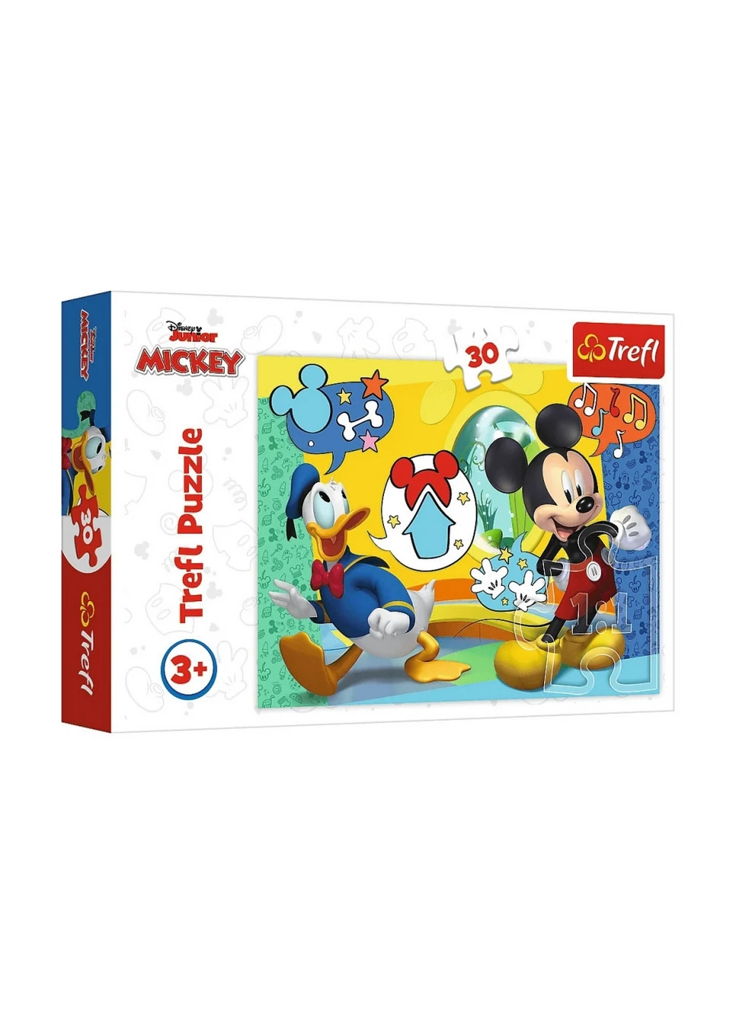 Дитячі пазли Disney "Мік Маус та Веселий будиночок", 30 елементів 27х20 см Trefl (260514178)
