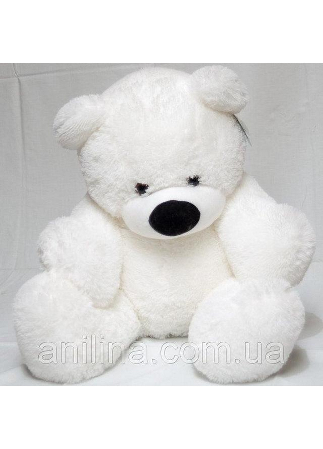 М'яка іграшка білий ведмедик Бублик з серцем 200 см Алина (260513731)