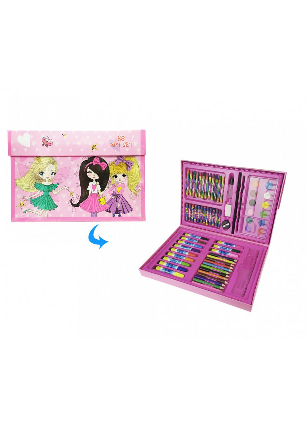 Дитячий набір для малювання у валізі 31х20х5,5 см Metr+ (260512194)