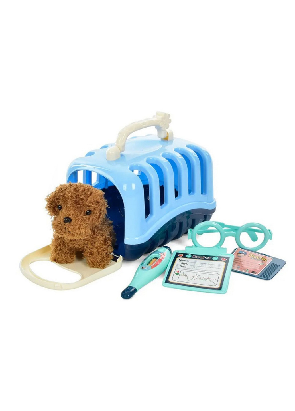 Игровой набор Собачка с набором врача в чемодане 15х21х15 см Bambi (260512993)