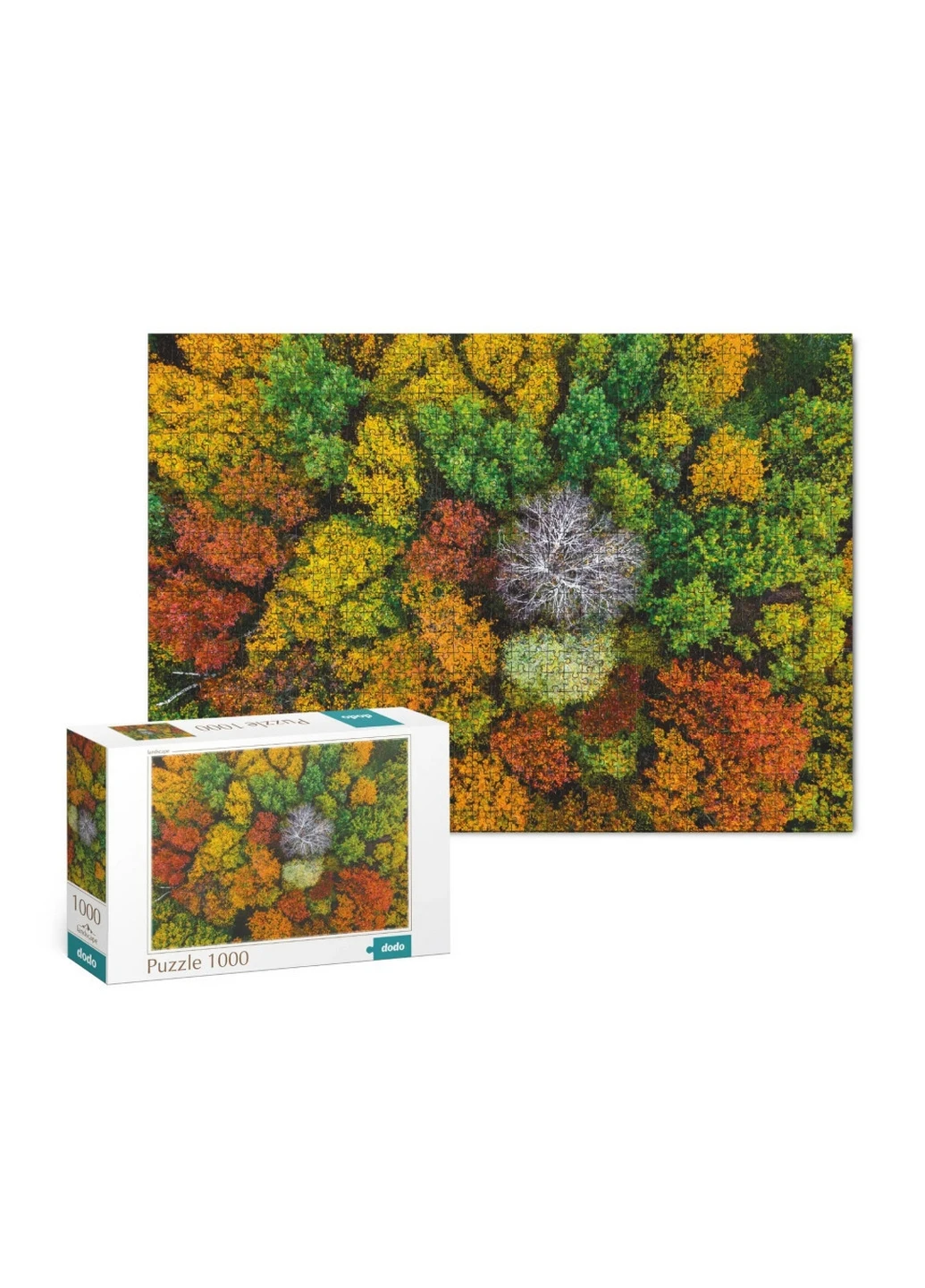 Пазл "Село Демброня. Україна", 1000 ел. 6х31, 5х20 см Dodo (260514323)