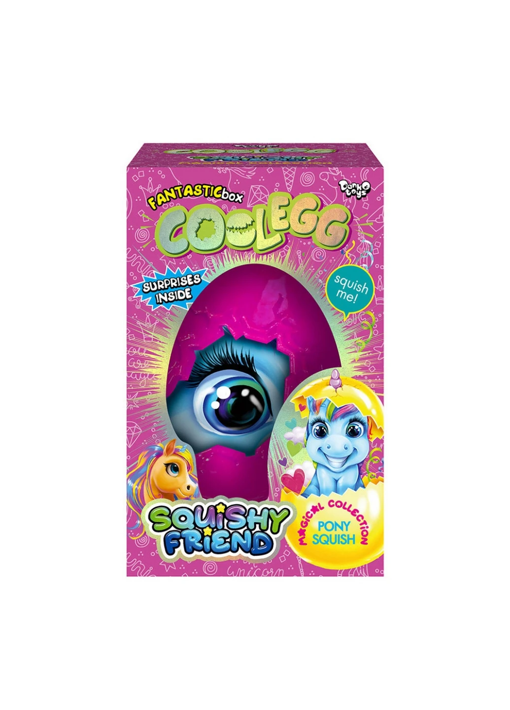 Набор креативного творчества "Cool Egg" 18х25х18 см Danko Toys (260512486)