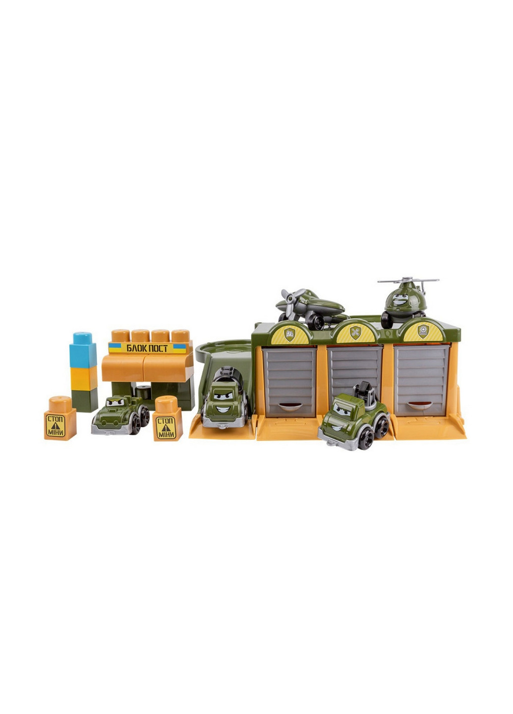 Игровой набор "Военный транспорт" 14х38х25 см ТехноК (260513446)