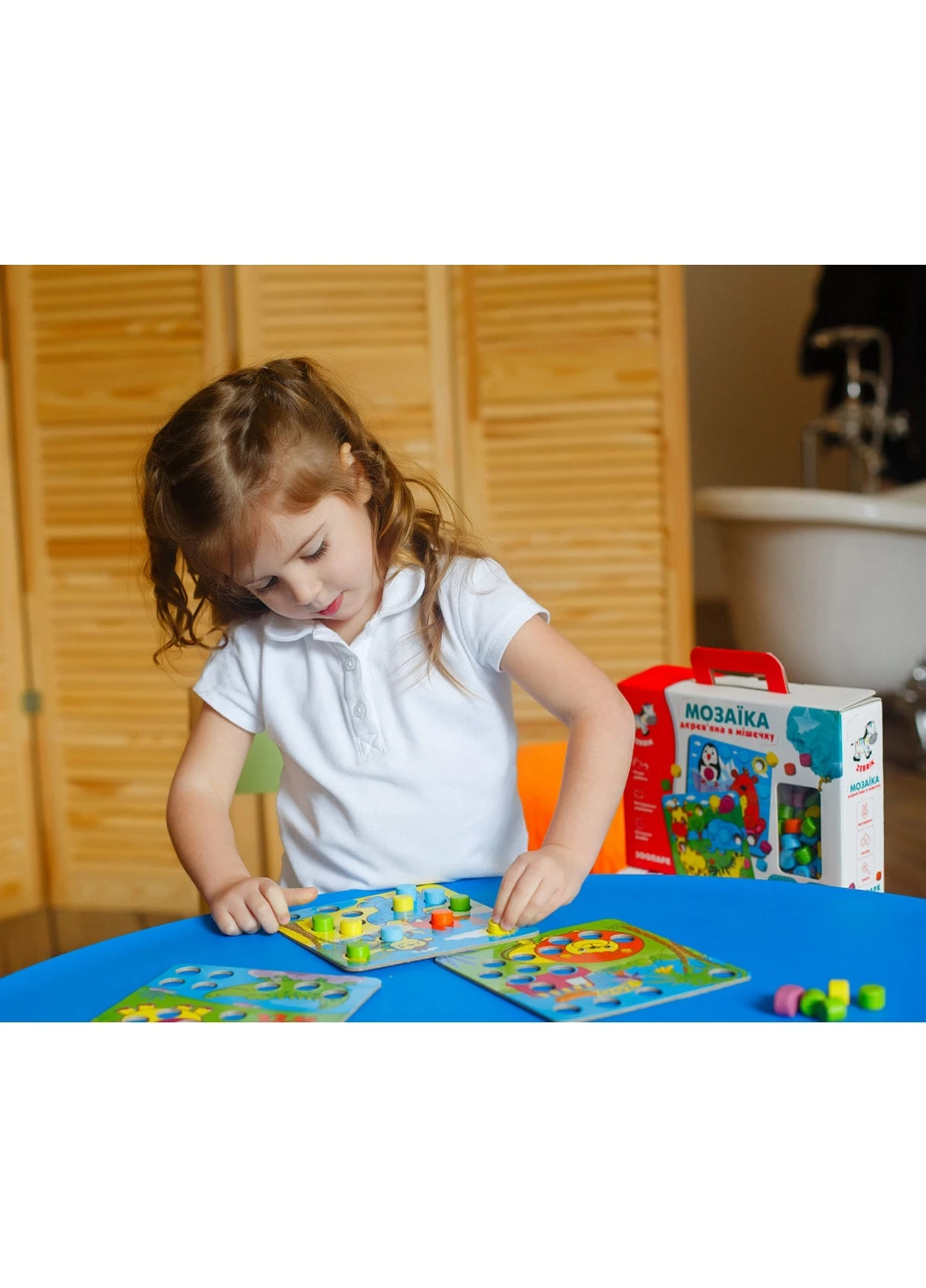 Дитяча мозаїка з картинками 21х24х6 см Vladi toys (260512292)