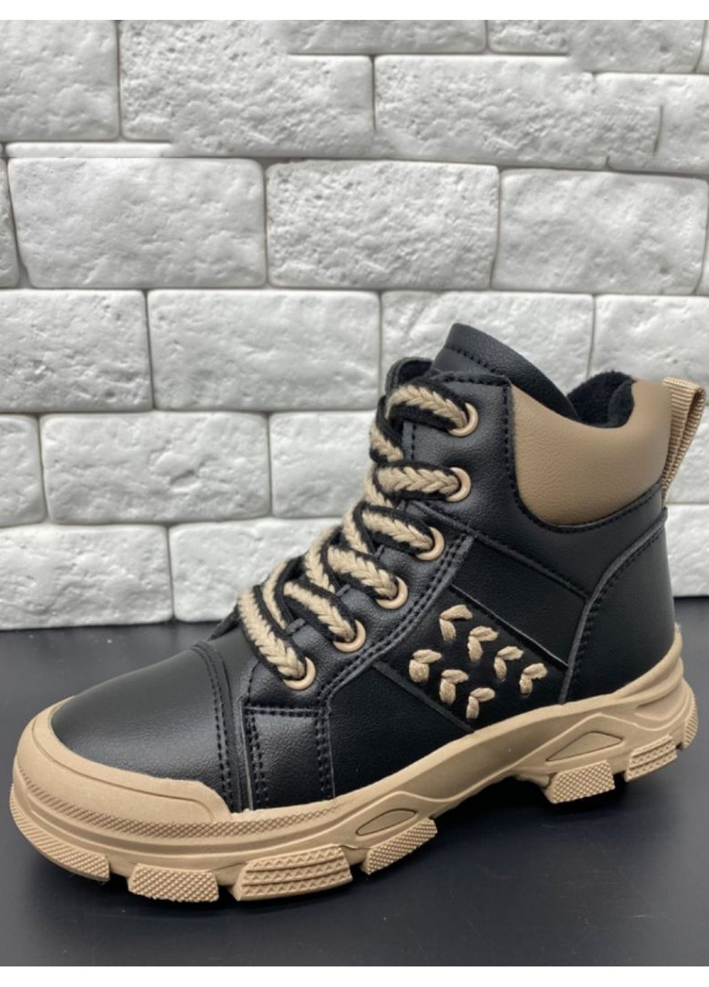 Черные кэжуал осенние демисезонные ботинки cn30757-30 Jong Golf