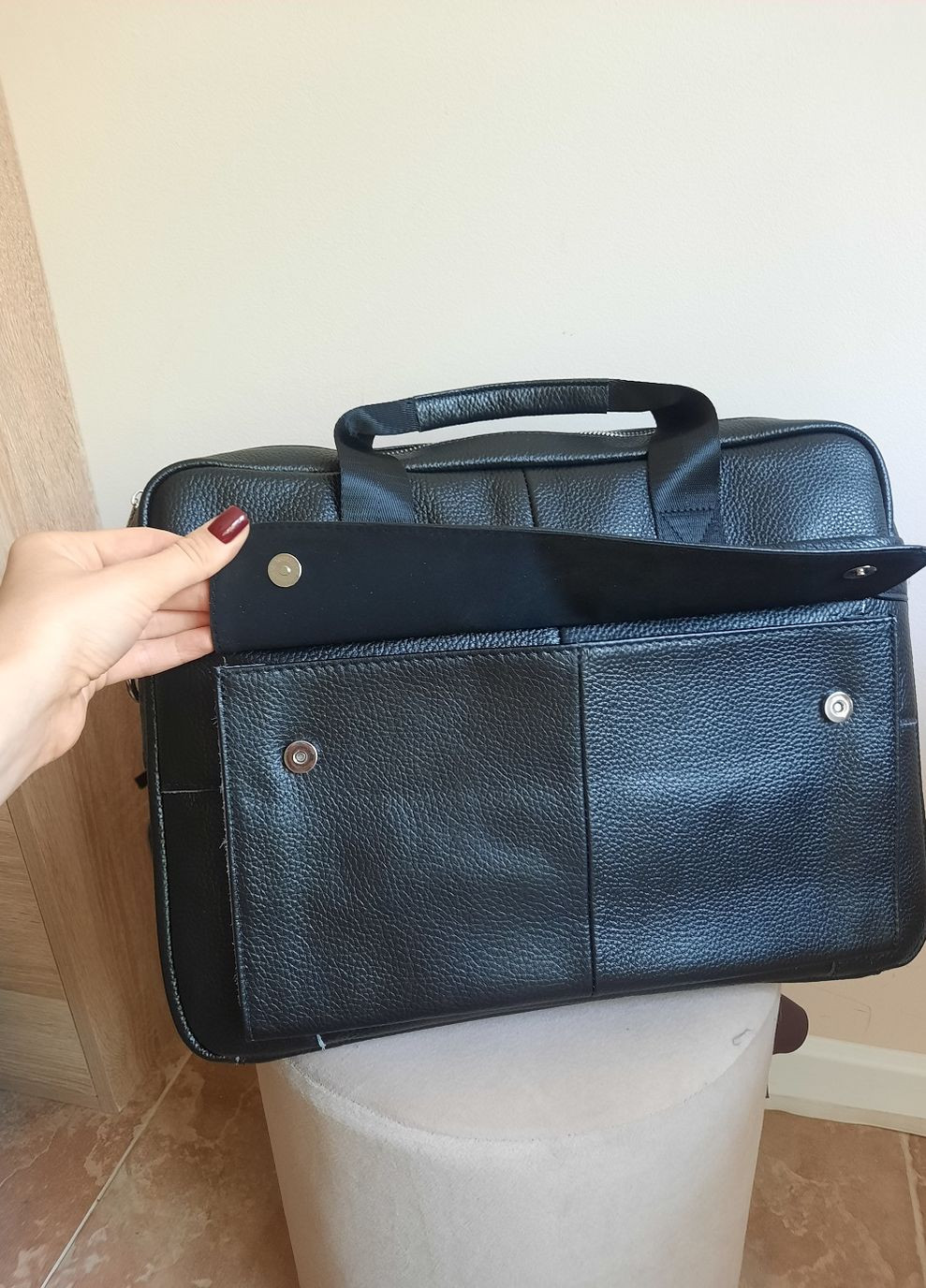 Сумка кожаная для документов и ноутбука Vishnya (260509972)