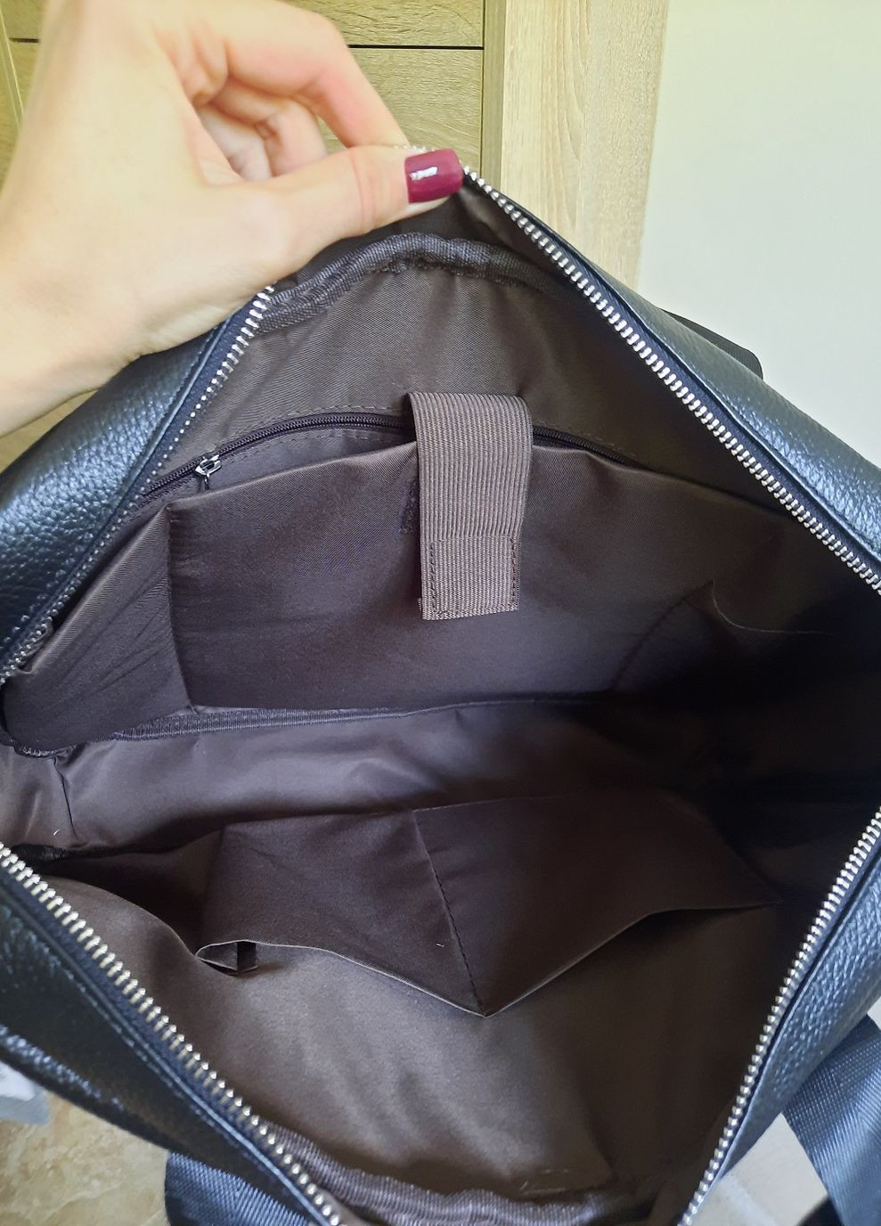 Сумка кожаная для документов и ноутбука Vishnya (260509972)