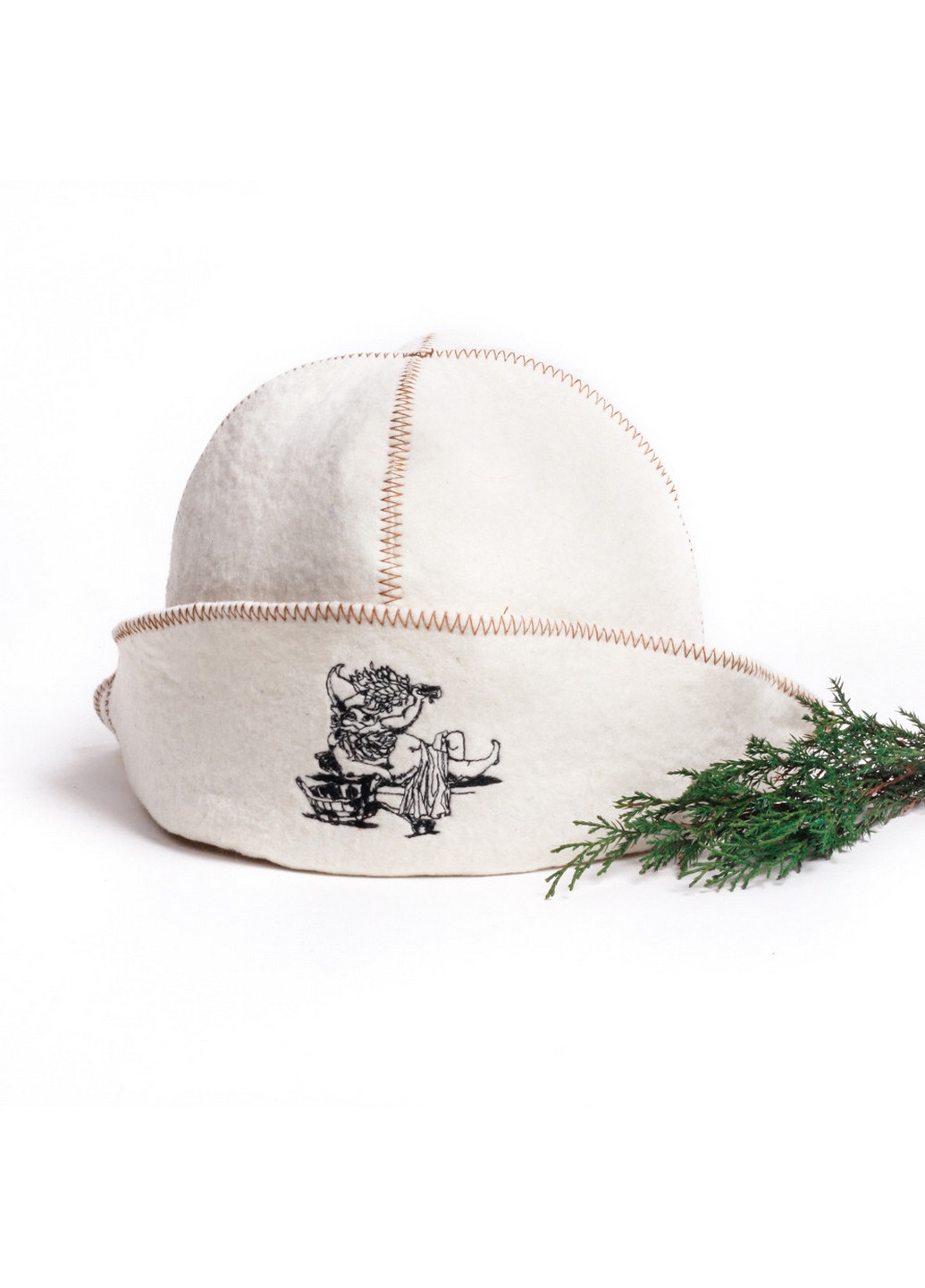 Набір подарунковий для лазні та сауни "Банщик" 5 предметів Універсальний Luxyart (260513637)