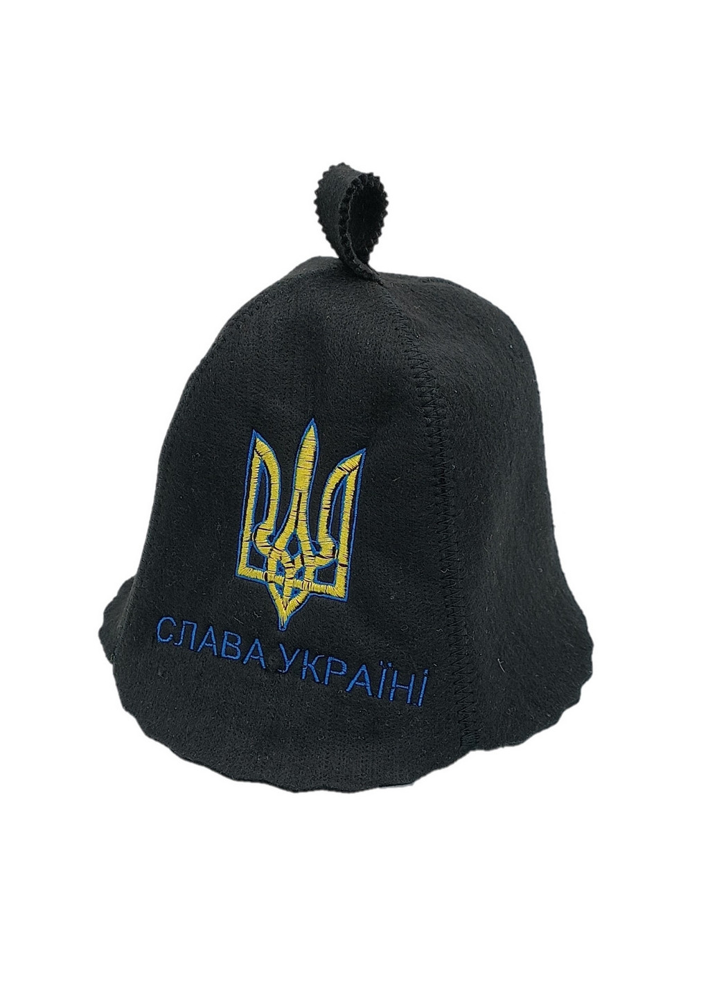 Шапка для бани "Слава Украине Тризуб" Универсальный Luxyart (260515452)