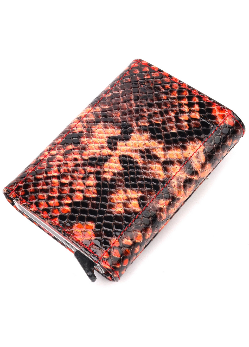 Женская кожаная визитница 8х10х2,5 см Karya (260515338)