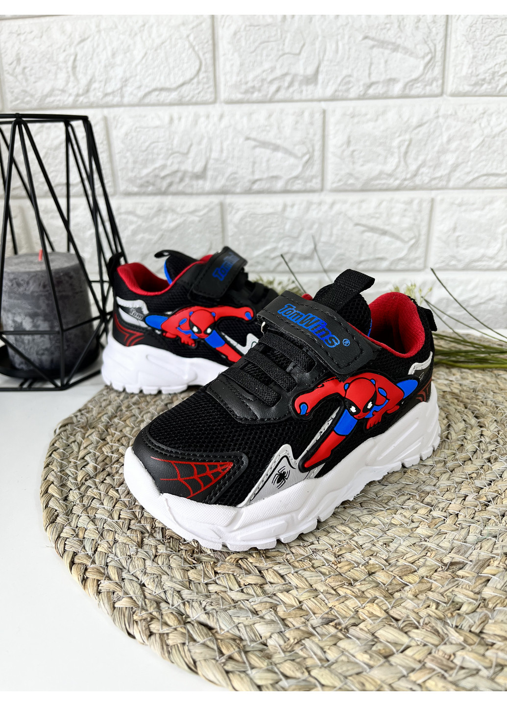 Чорні Осінні кросівки для хлопчика Tom Wins