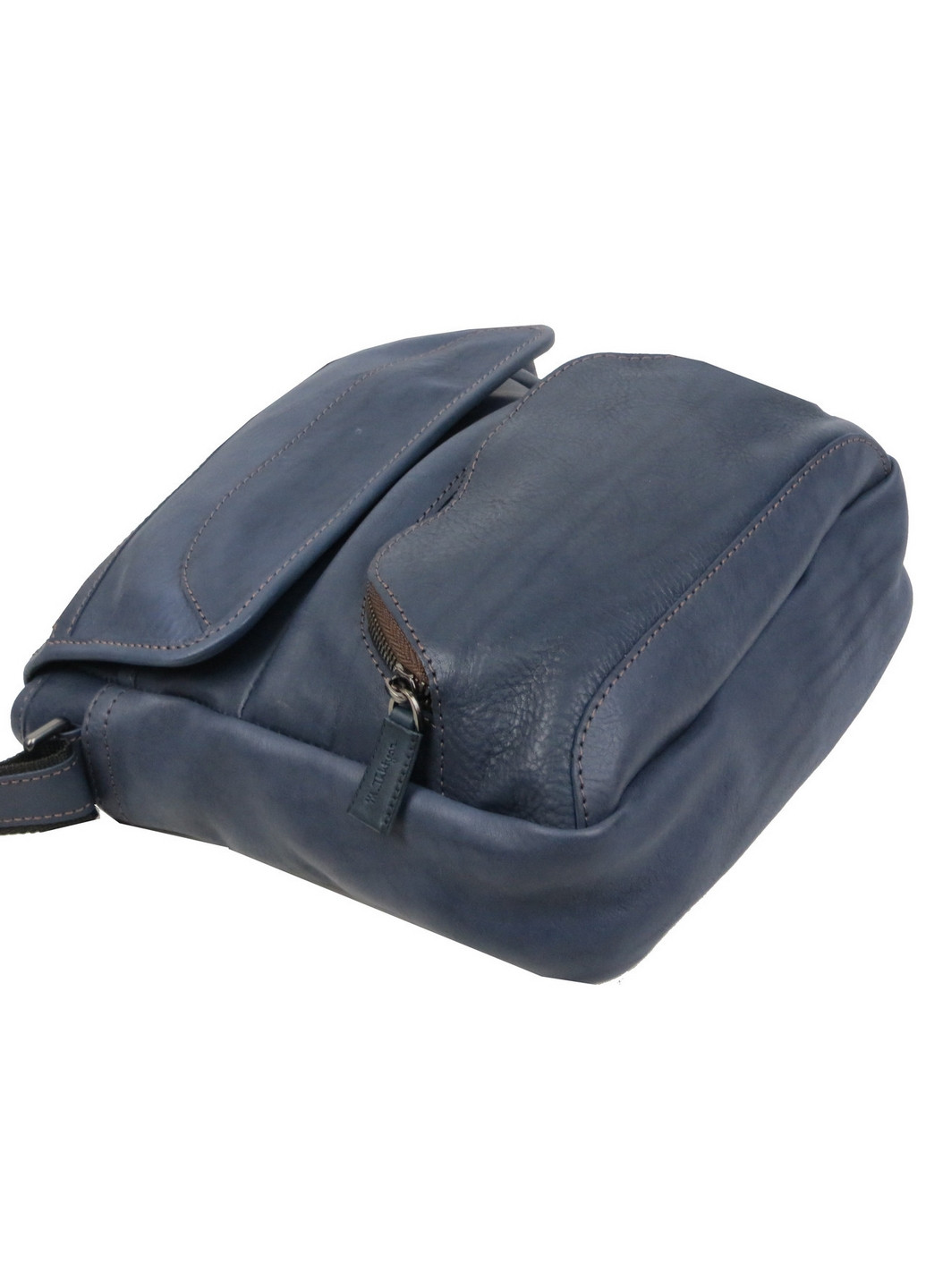 Кожаная мужская наплечная сумка 23х25х6 см Mykhail Ikhtyar (260514720)