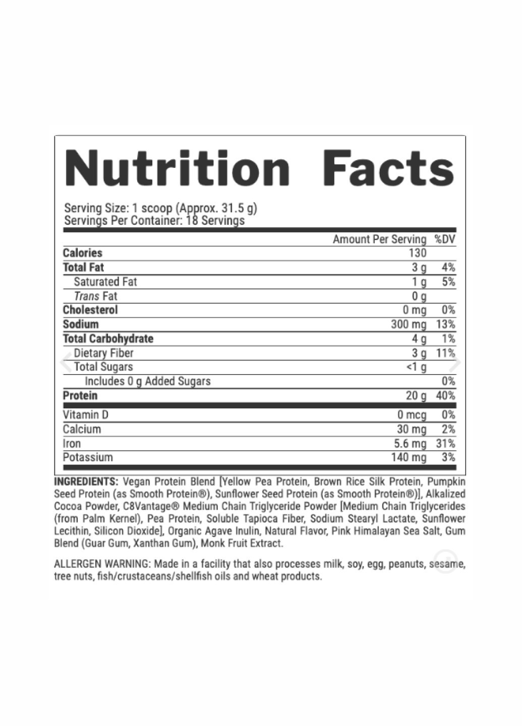 Ростительный протеин Plant Protein - 567g Cinnamon Cookies Nutrex (260516990)