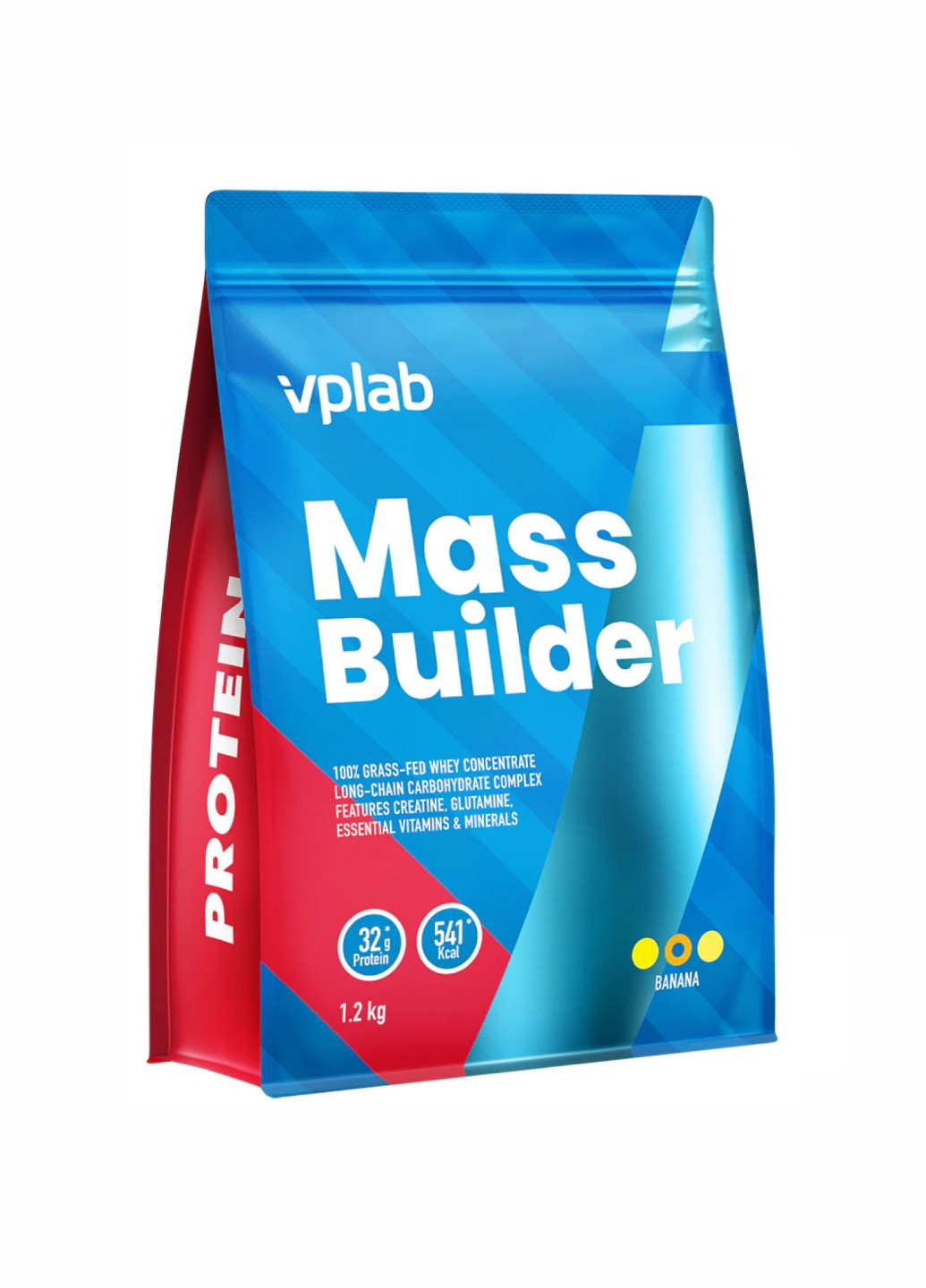 Високовуглеводний гейнер Mass Builder - 1200g Banana VPLab Nutrition (260516968)