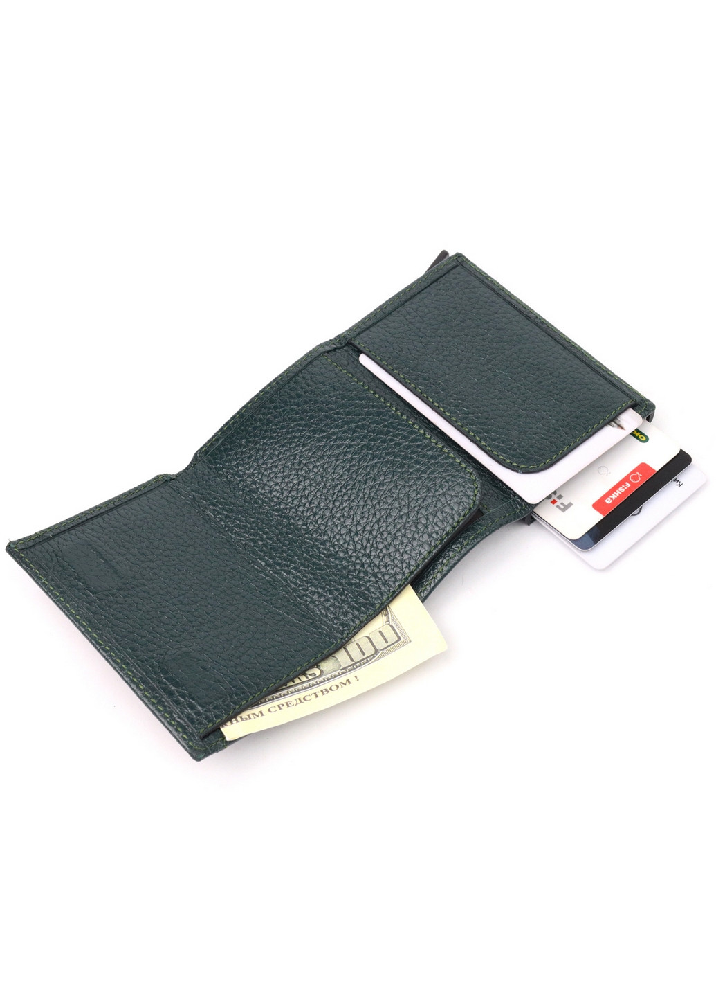 Кожаная визитница 7х9,5х2,5 см Karya (260512573)