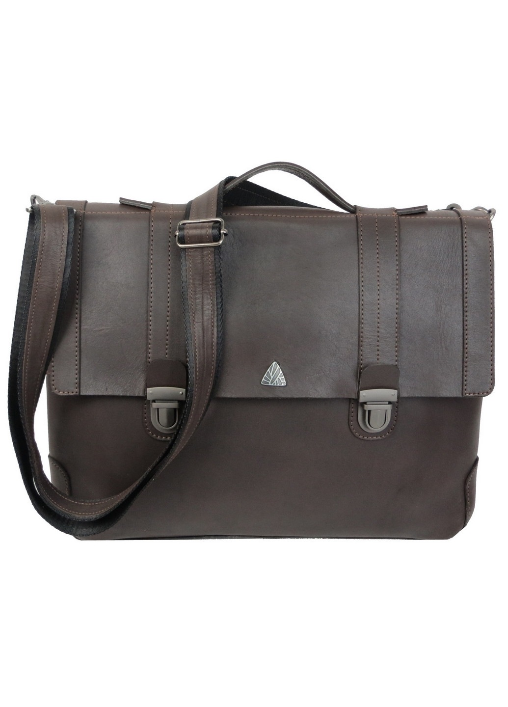 Чоловічий шкіряний портфель 39х30х7 см Mykhail Ikhtyar (260512038)