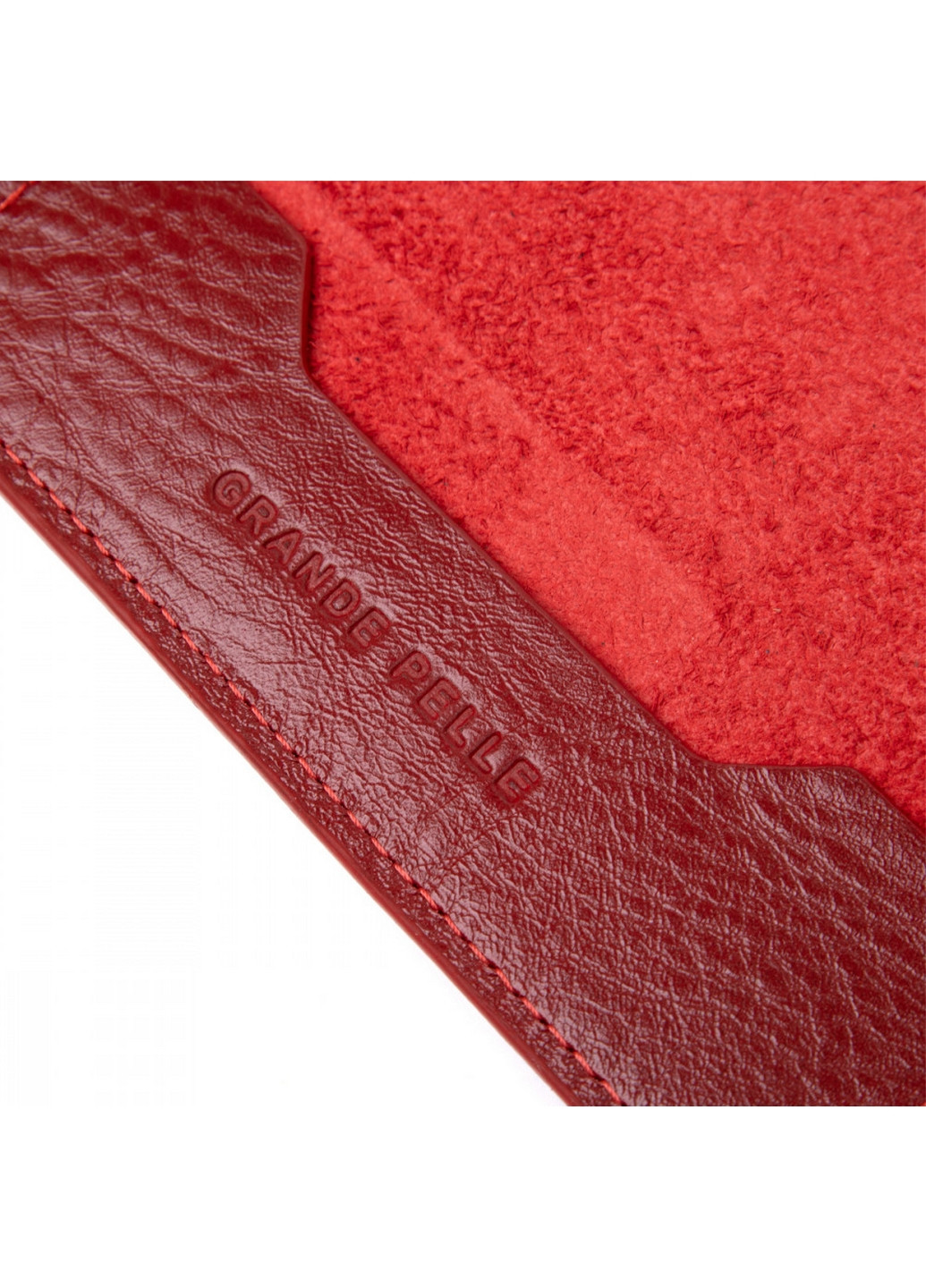 Кожаная обложка для документов 14х10х0,5 см Grande Pelle (260512321)