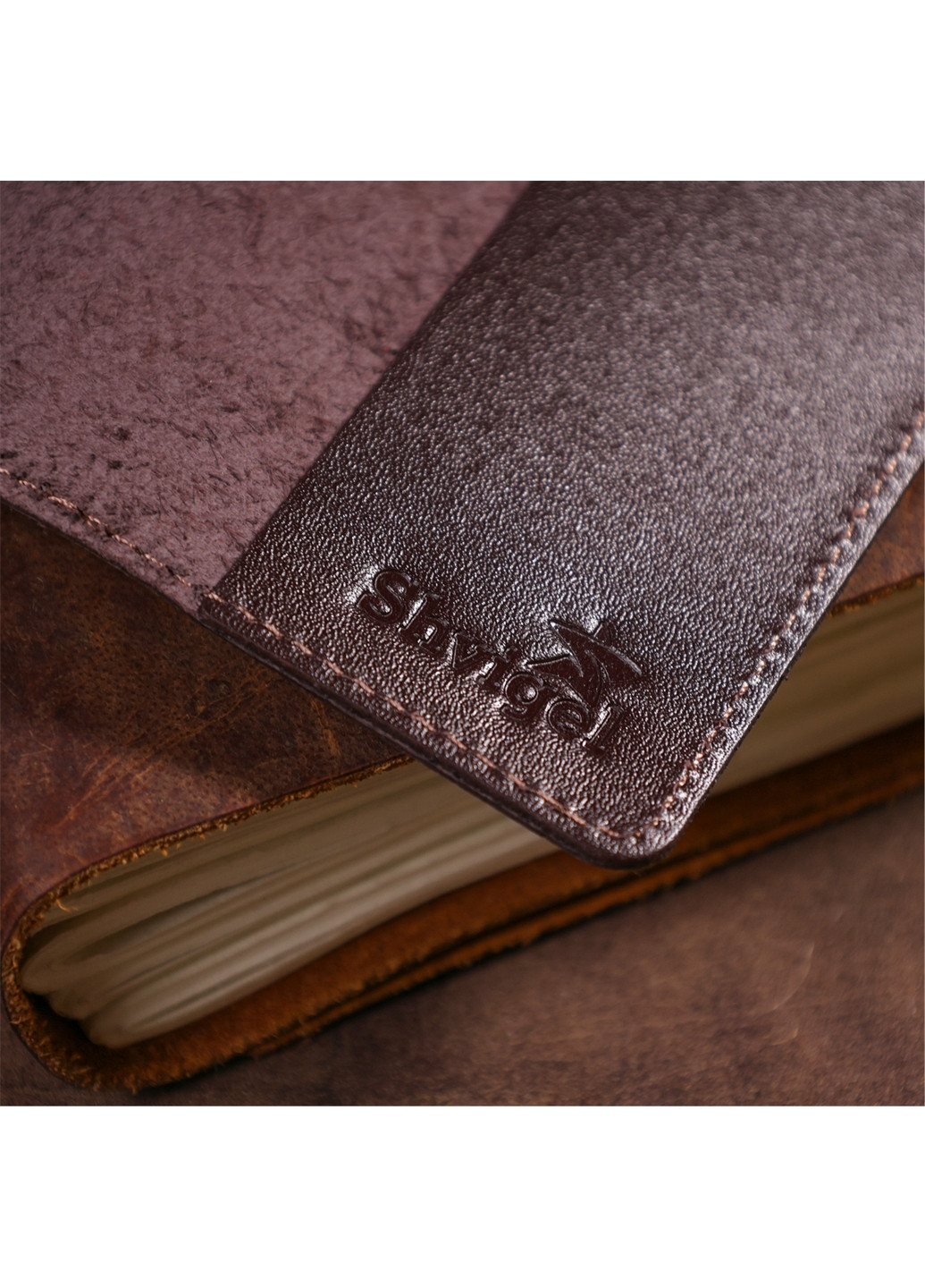 Шкіряна обкладинка для документів 9,5х13 см Shvigel (260513561)