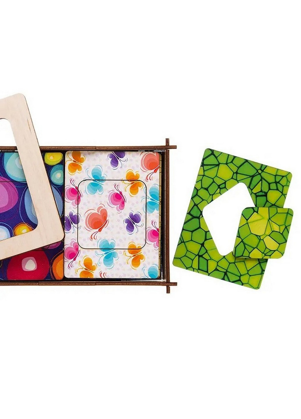 Деревянные досточки сегена с узорами 4х12х17,5 см Ubumblebees (260512779)