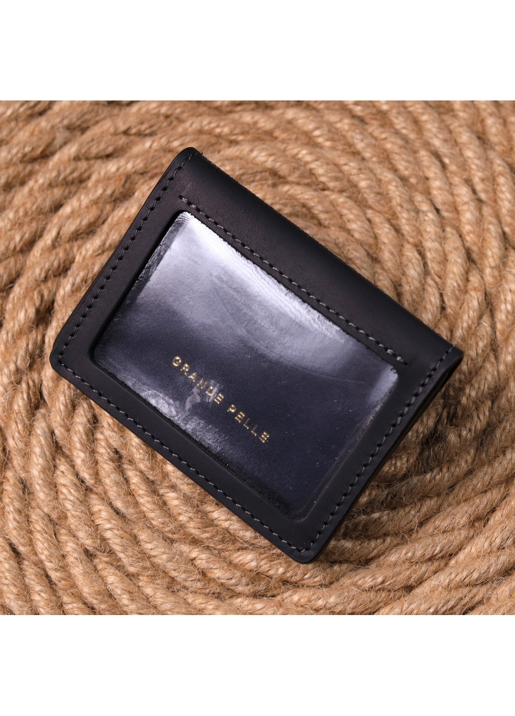 Кожаная обложка для документов 10х7,5х1 см Grande Pelle (260512322)