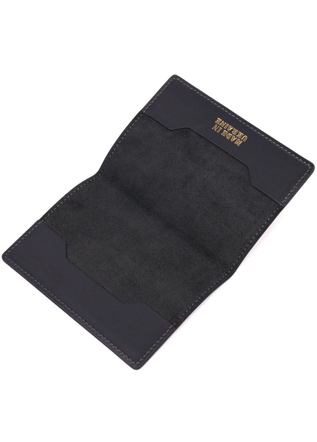 Шкіряна обкладинка для документів 10х14х0,5 см Grande Pelle (260514141)