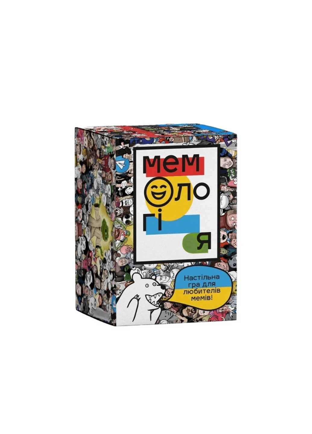 Гра настільна "Мемологія" з мольбертом підставкою 15х10х10 см No Brand (260512093)