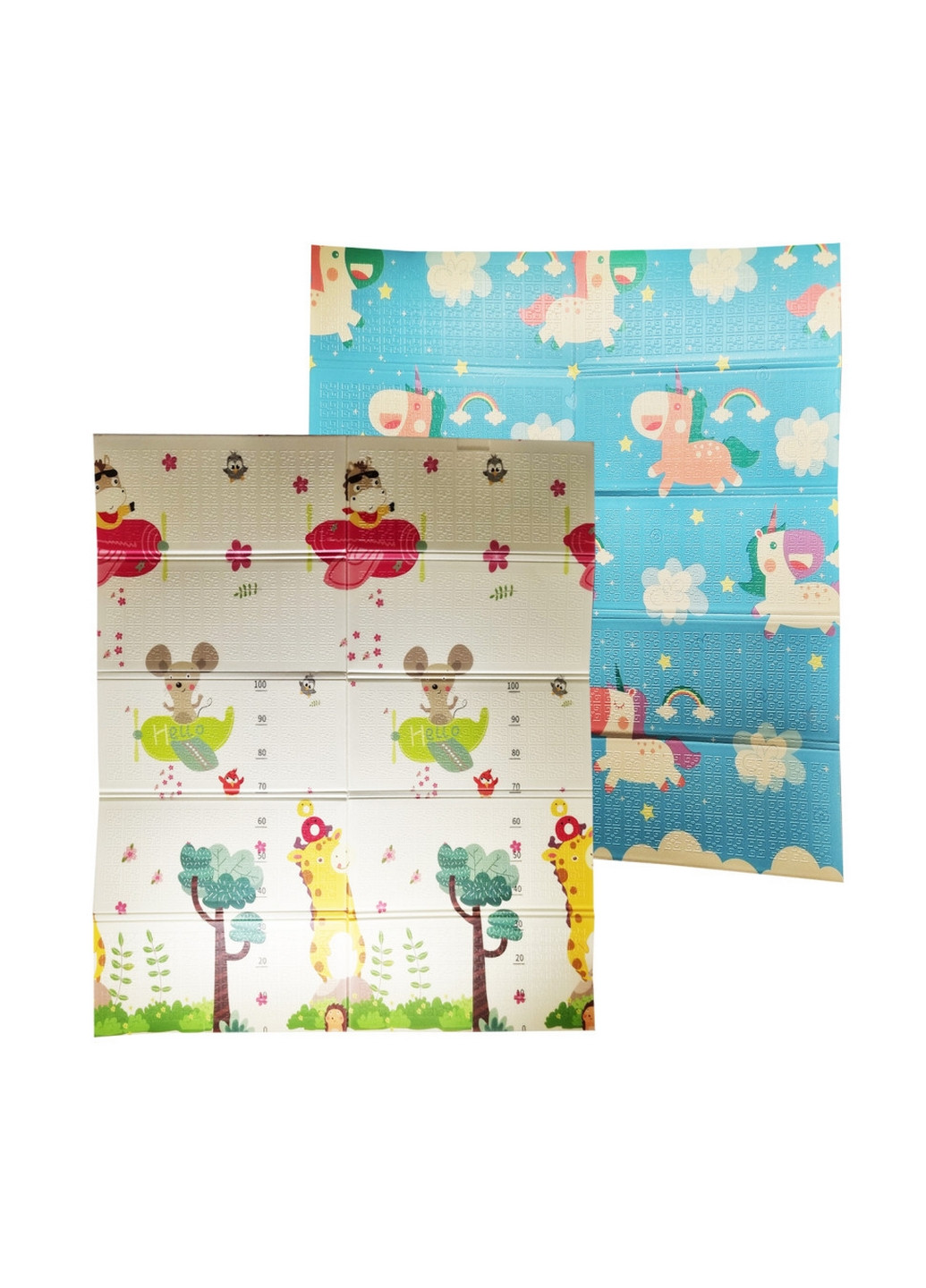 Термокилимок двосторонній Жираф 180х200 см Bambi (260531589)