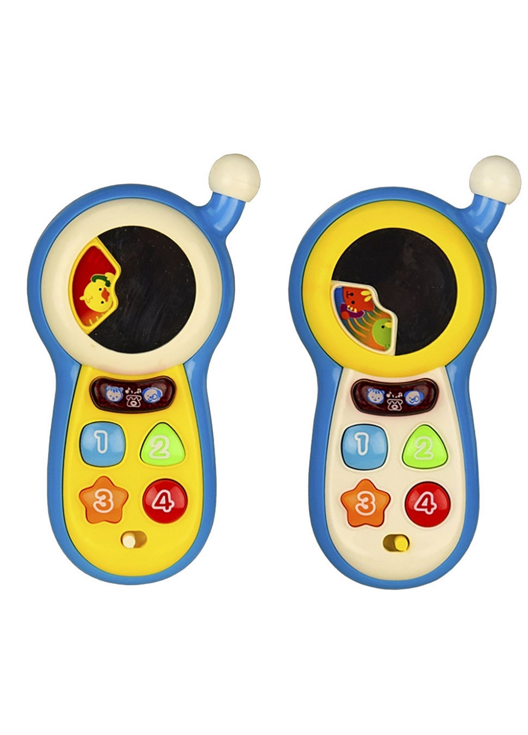Музыкальный развивающий телефон со световыми эффектами 5х20х13 см Bambi (260531631)