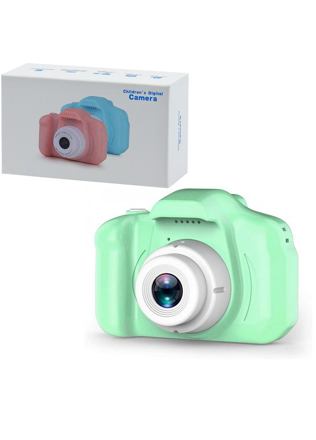 Детский фотоаппарат 9х7х5,5 см No Brand (260530838)