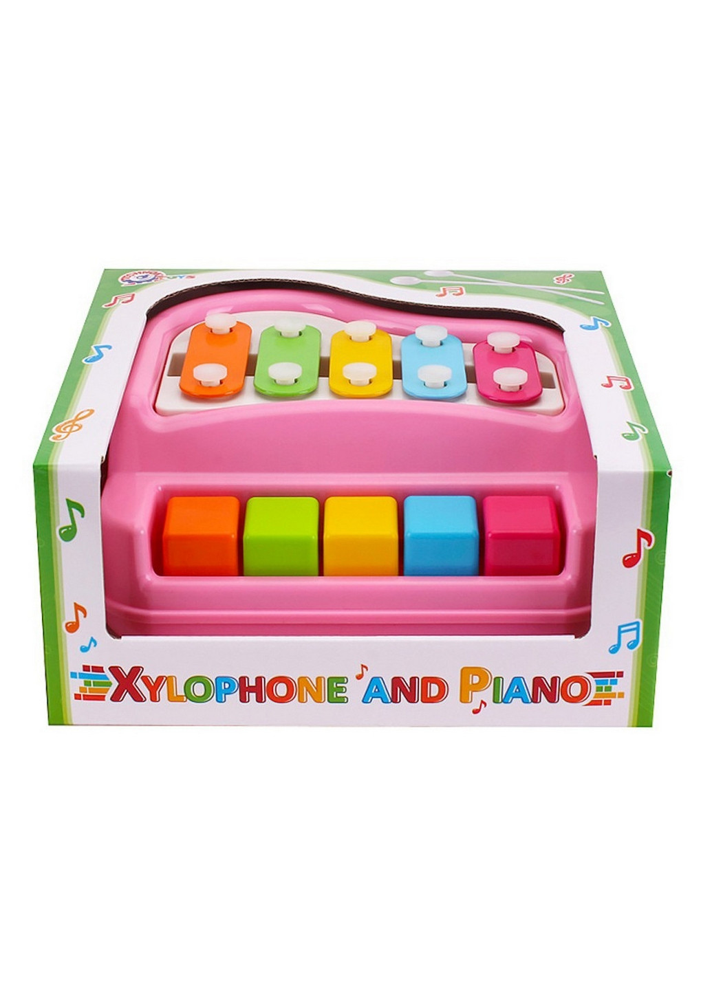Іграшка "Ксилофон-фортепіано" 10,2х21х20 см ТехноК (260533038)