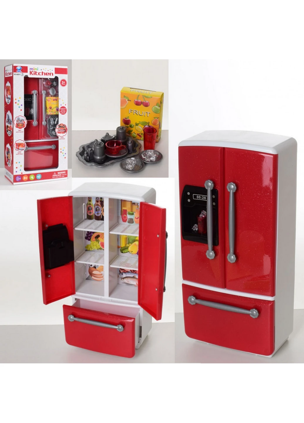 Игровой набор кукольной кухонной мебели с посудой 33 см HYL (260531482)