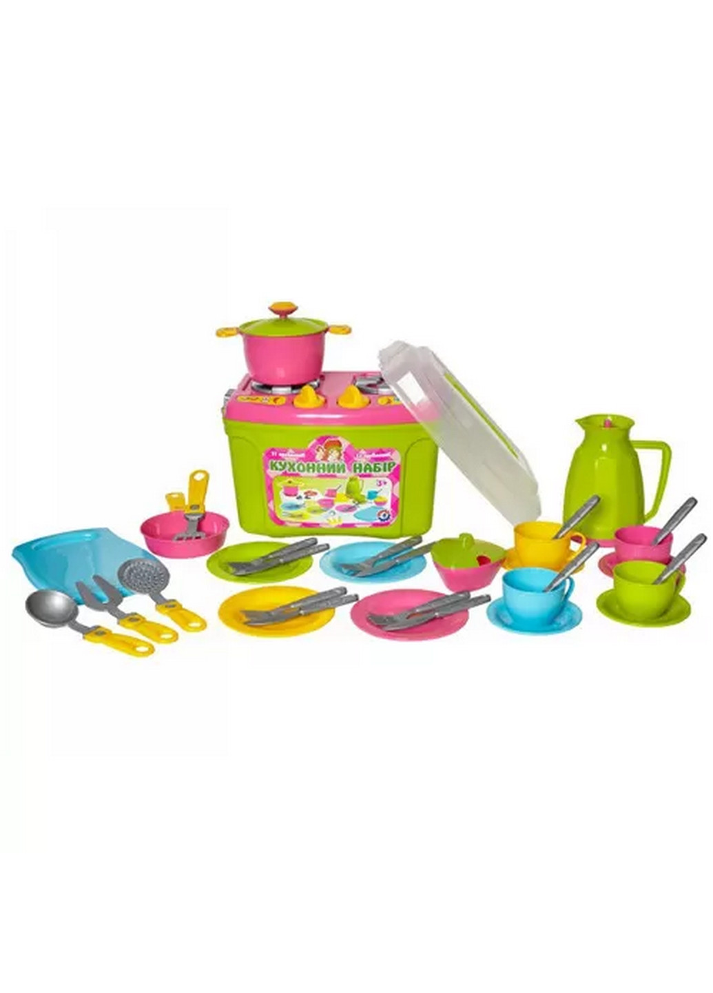 Игровой набор посуды "Кухонный набор №9", 37 предметов 20 см ТехноК (260533034)