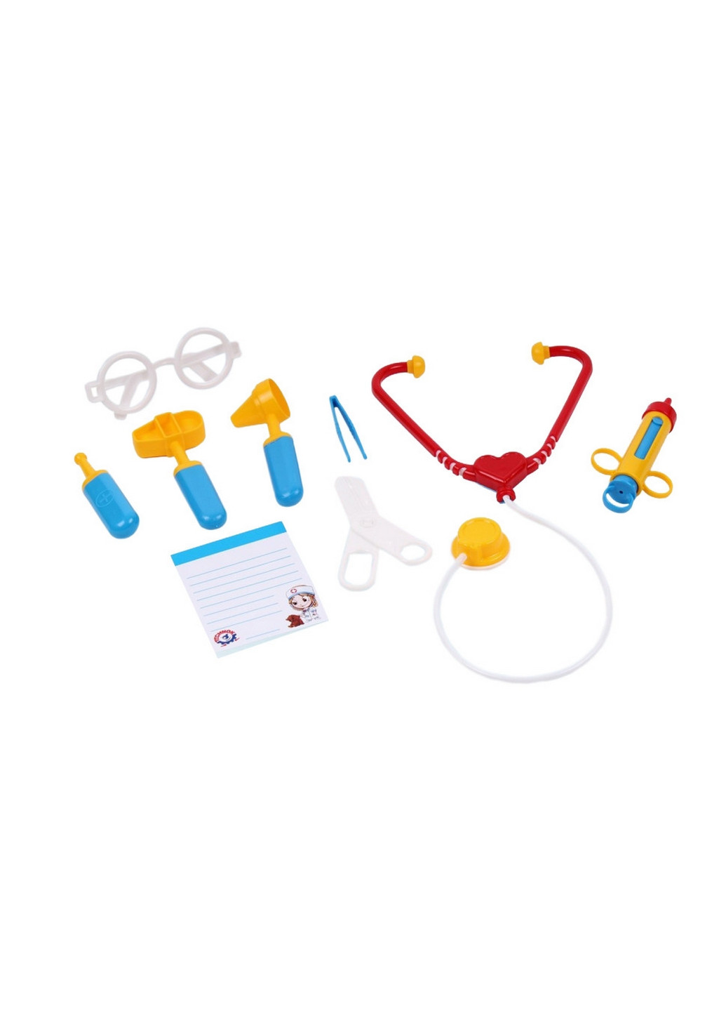 Ігровий набір "Маленький лікар", 9 предметів 17х5х34 см ТехноК (260531149)