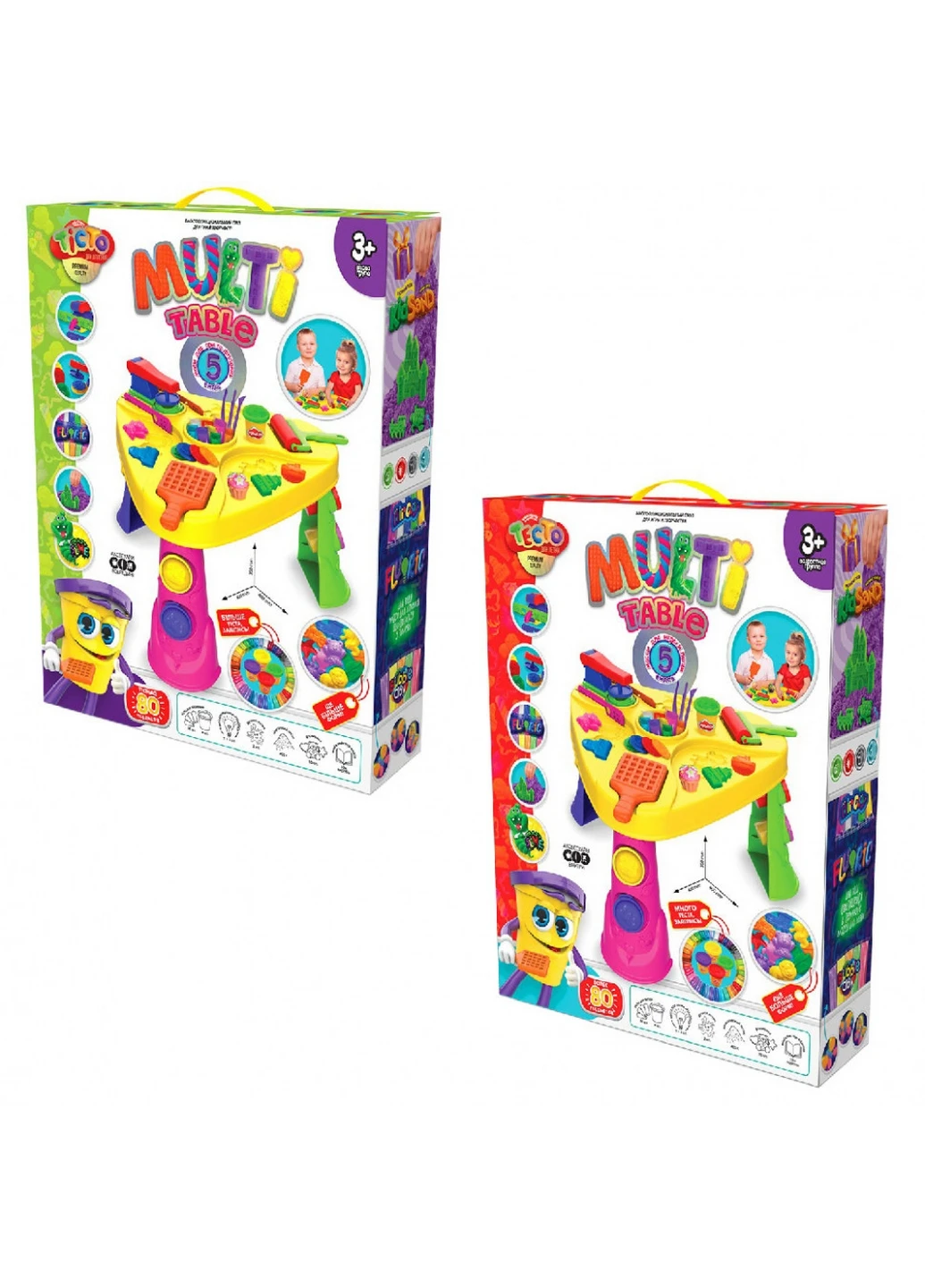 Набір для творчої творчості "MULTI TABLE" зі столиком 53 см Danko Toys (260530105)