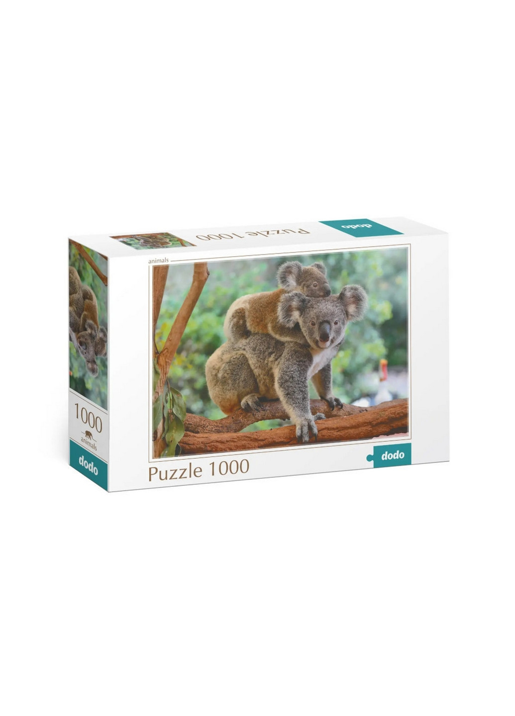 Пазл "Маленькая коала с мамой", 1000 эл. 6х31,5х20 см Dodo (260532317)