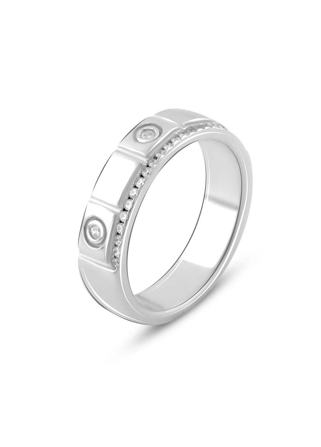 Серебряное кольцо с фианитами Silver Breeze (260516641)