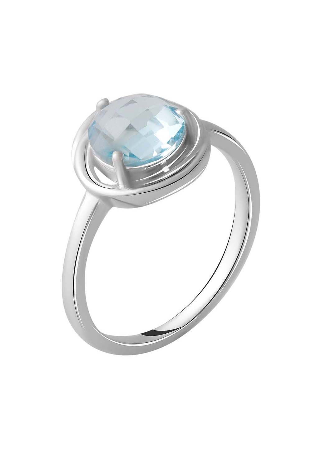 Серебряное кольцо с натуральным топазом 2.11ct Silver Breeze (260516497)