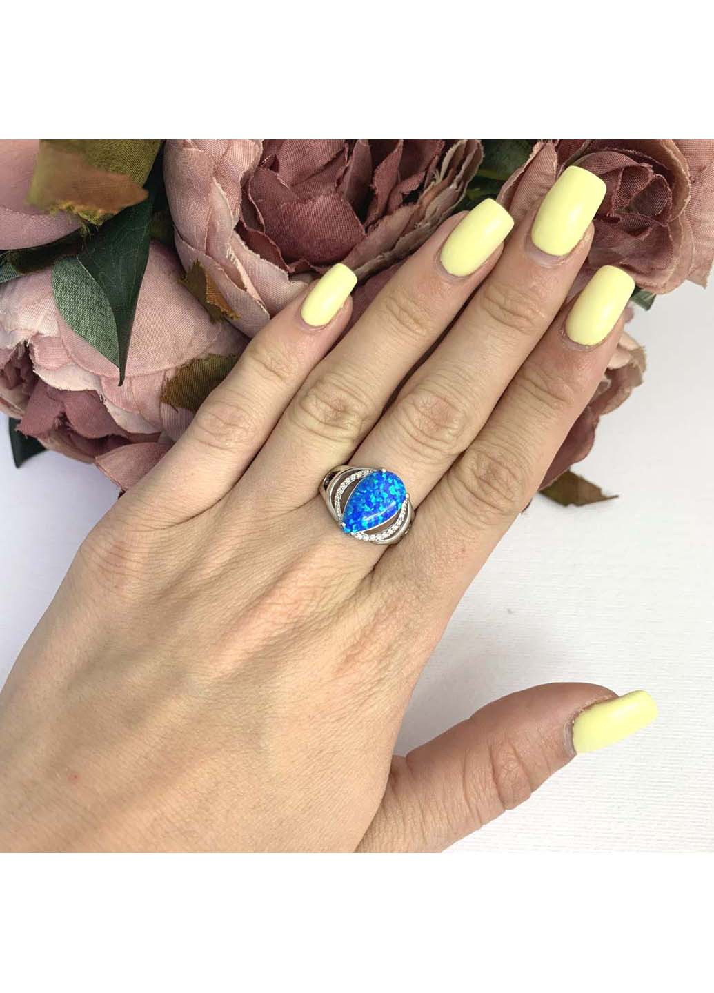 Серебряное кольцо с опалом 1.84ct Silver Breeze (260516368)