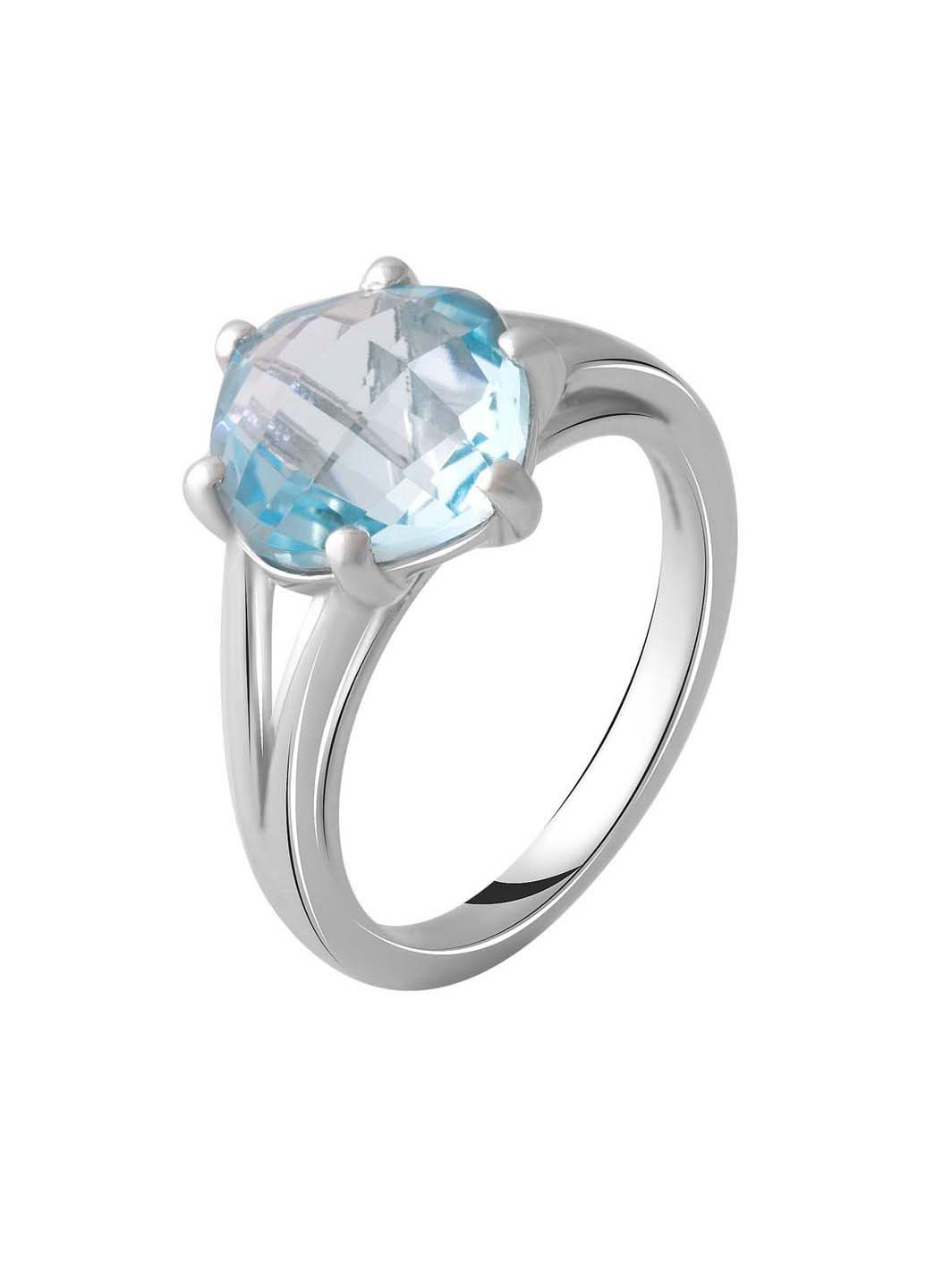 Срібна каблучка з натуральним топазом 4.6ct Silver Breeze (260516759)