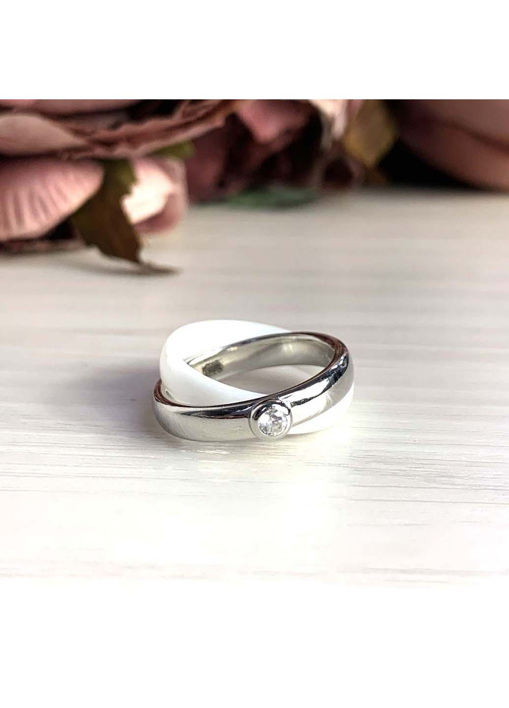 Серебряное кольцо с керамикой Silver Breeze (260516594)