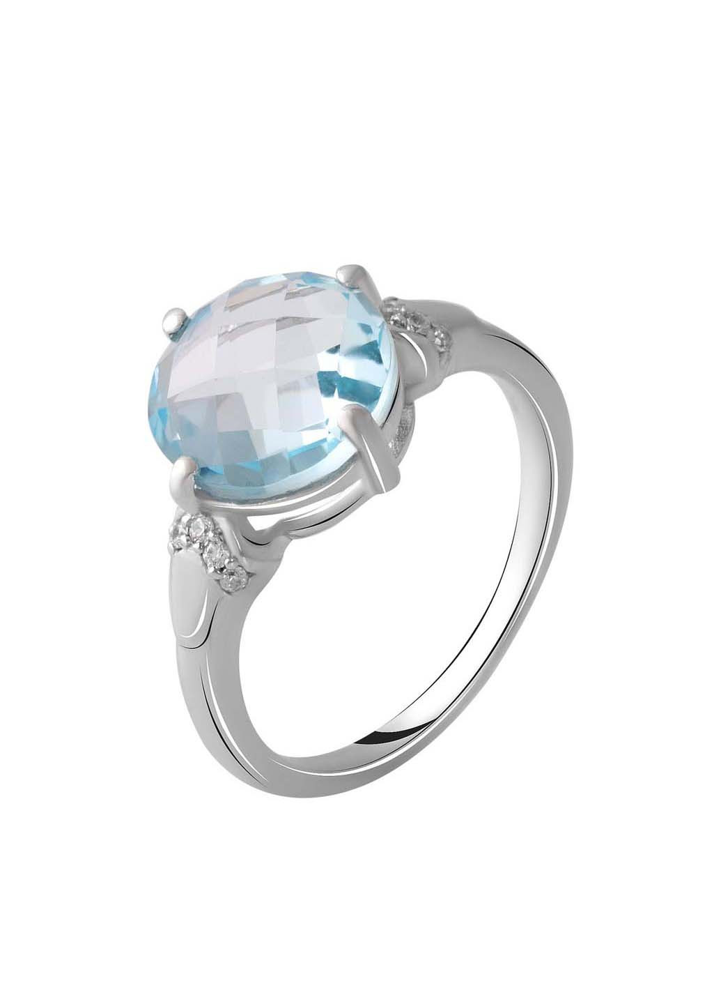 Срібна каблучка з натуральним топазом 4.5ct Silver Breeze (260516163)