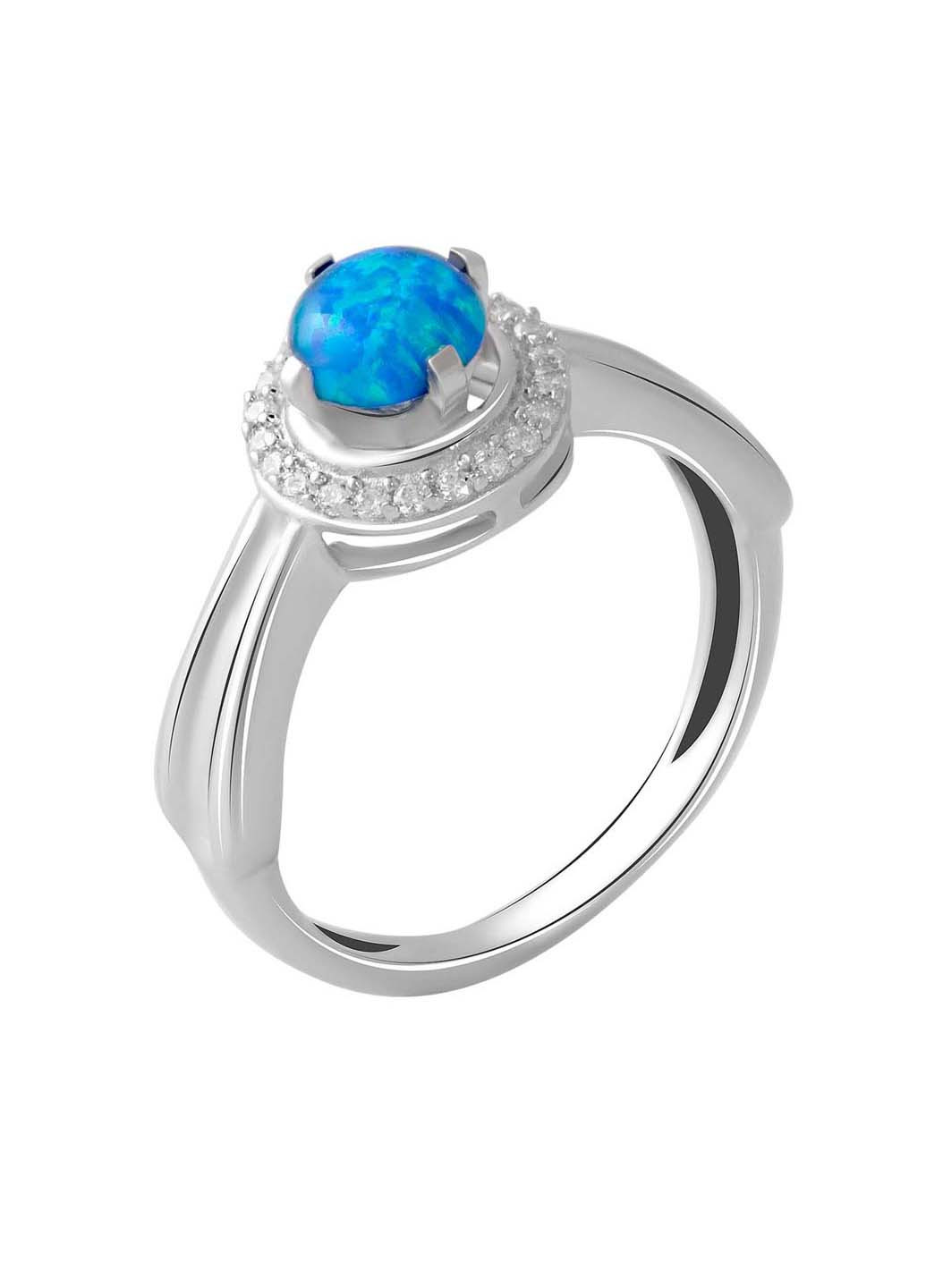 Срібна каблучка з опалом 0.65ct Silver Breeze (260516774)