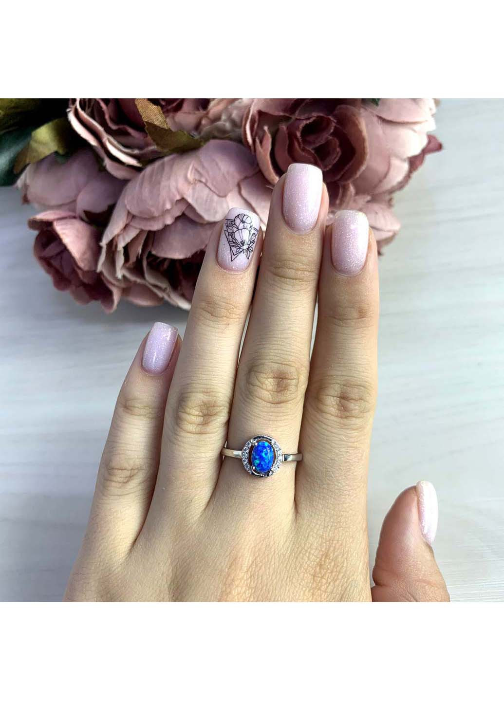 Серебряное кольцо с опалом 0.56ct Silver Breeze (260516625)