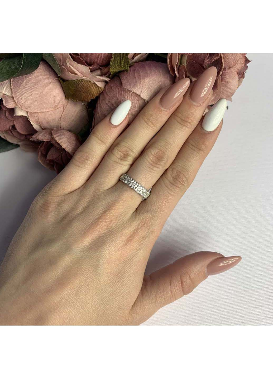 Серебряное кольцо с фианитами Silver Breeze (260516283)