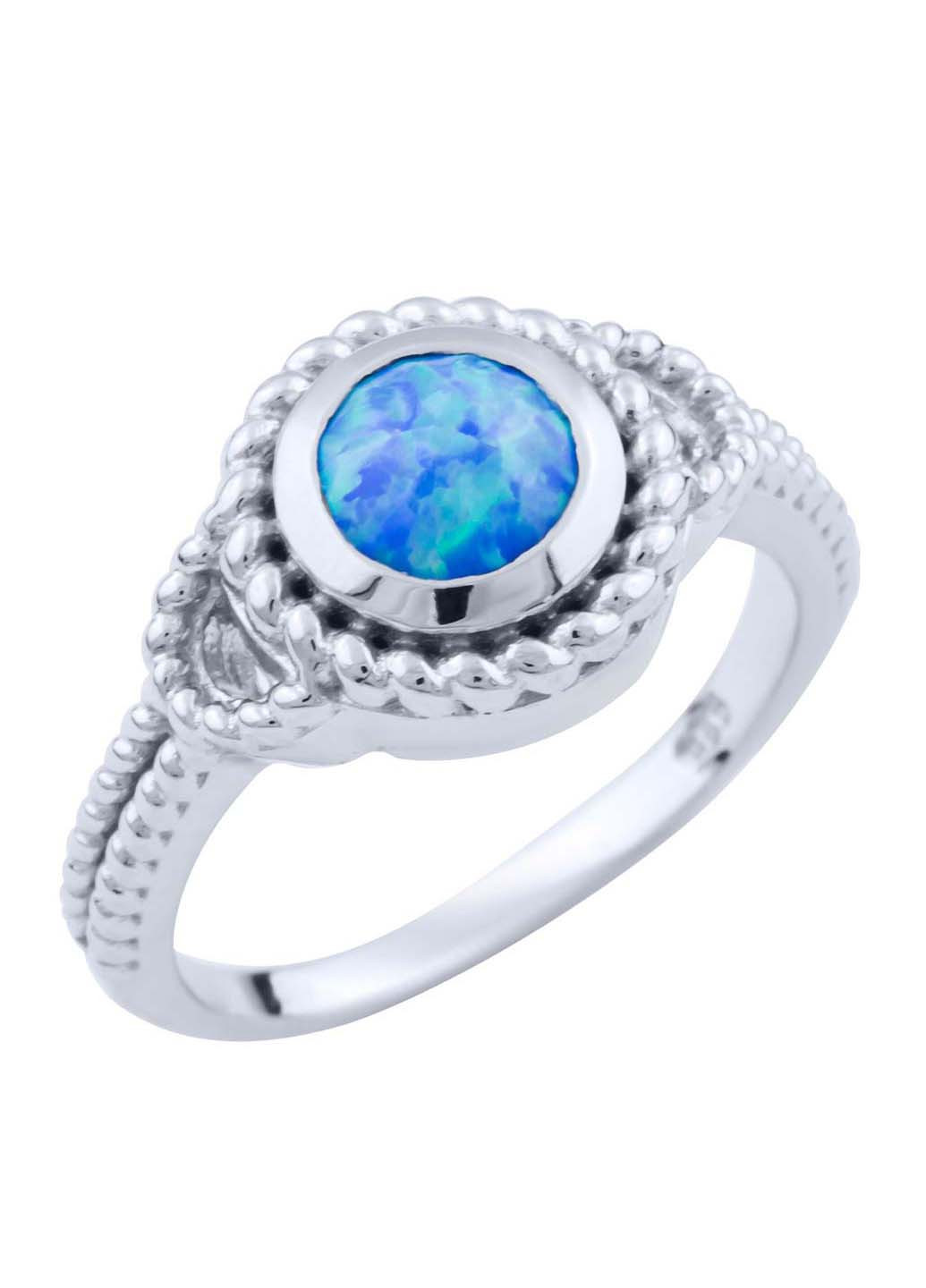 Срібна каблучка з опалом 18.5 Silver Breeze (260516396)