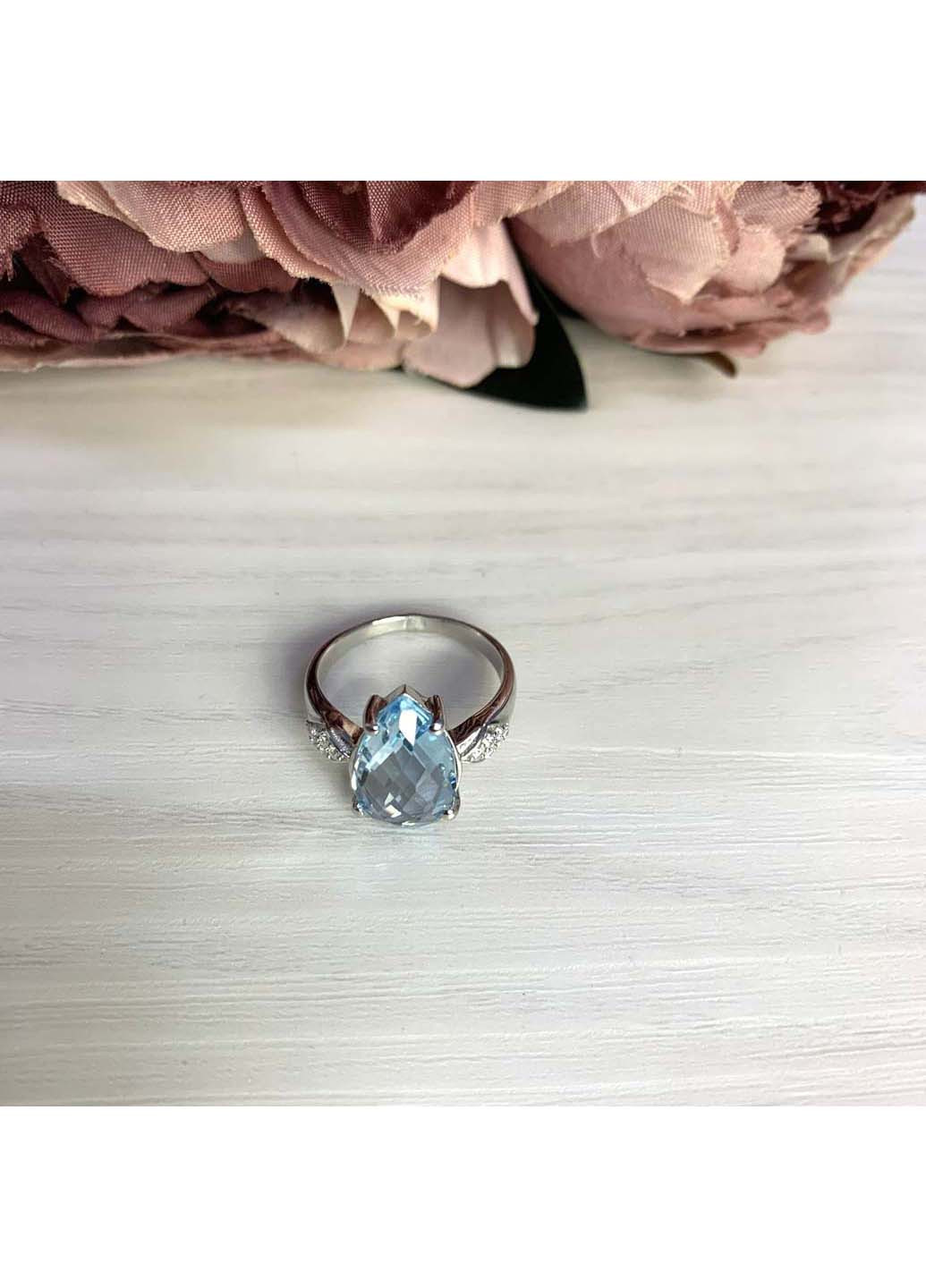 Срібна каблучка з натуральним топазом 4.905ct Silver Breeze (260516267)