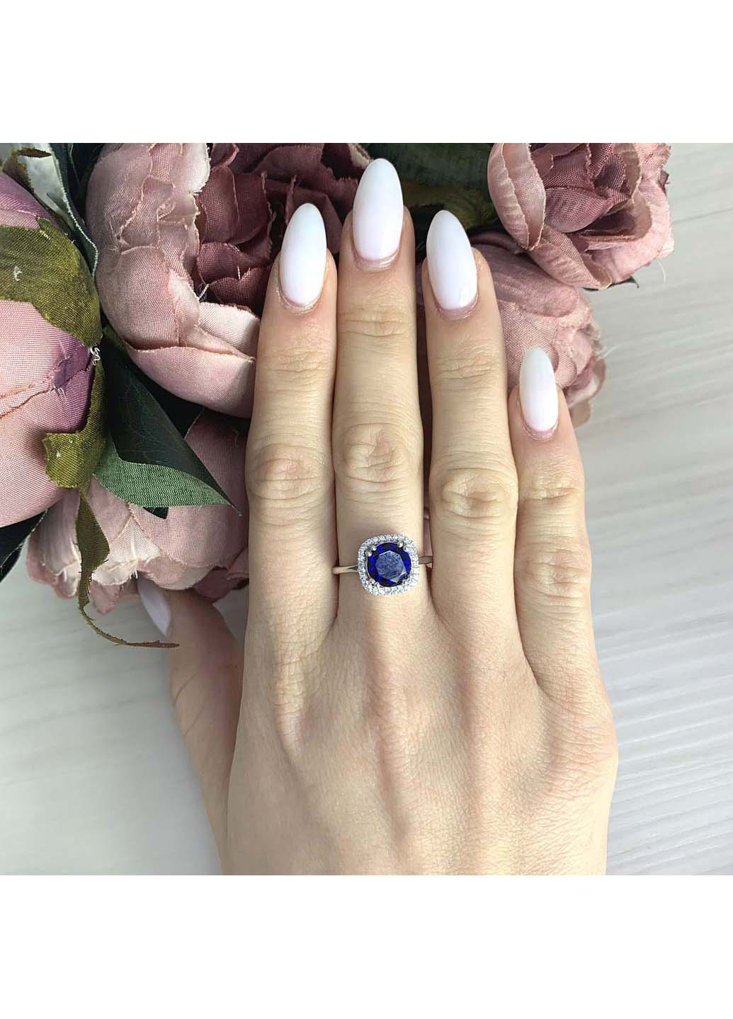 Серебряное кольцо с сапфиром nano 1.733ct Silver Breeze (260516135)